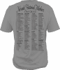 nevada historical markers check list grey t shirt
