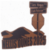 Nellis Dunes 2025 Las Vegas Blvd/Clark Peterson Sign Iron on Patch