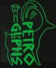 Glow in the dark I love petroglyphs vinyl decal